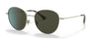 Brooks Brothers BB4059 Sunglasses | Size 52 / Shiny Light Gold №101282 / Solid Green (3N 10.5%)