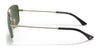 Brooks Brothers BB4060 Sunglasses | Size 58 / Matte Light Gold №101571 / Solid Green (3N 9.7%)