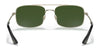 Brooks Brothers BB4060 Sunglasses | Size 58 / Matte Light Gold №101571 / Solid Green (3N 9.7%)