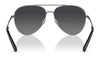 Brooks Brothers BB4064 Sunglasses | Size 60 / Matte Gunmetal №10356G / Grey Flash (3N 14.2%)