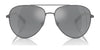 Brooks Brothers BB4064 Sunglasses | Size 60 / Matte Gunmetal №10356G / Grey Flash (3N 14.2%)