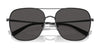 Brooks Brothers BB4067J Sunglasses | Size 59 / Matte Gunmetal / Dark Grey Solid (3N 9.9%) №103587