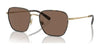 Brooks Brothers BB4068J Sunglasses | Size 54 / Light Gold / Dark Brown (3N 9%) №102673