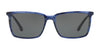 Brooks Brothers BB5038S Sunglasses | Size 58 / Navy Horn / Solid Grey Blue (3N 11%) №614087