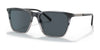 Brooks Brothers BB5045 Sunglasses | Size 56 / Dark Grey Gradient Horn / Blue Grey Solid (3N 13%) №615287