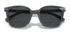 Brooks Brothers BB5046 Sunglasses | Size 53 / Matte Grey Horn №615787 / Dark Grey Solid (3N 11%)