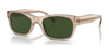Brooks Brothers BB5047 Sunglasses | Size 54 / Transparent Brown / Green Solid (3N 9.4%) №615571