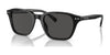 Brooks Brothers BB5048 Sunglasses | Size 53 / Shiny Black №606487 / Dark Grey Solid (3N 10%)