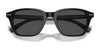 Brooks Brothers BB5048 Sunglasses | Size 53 / Shiny Black №606487 / Dark Grey Solid (3N 10%)