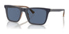 Brooks Brothers BB5051U Sunglasses | Size 56 / Matte Navy Laminate / Dark Blue (3N 15.2%) №614780