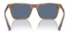 Brooks Brothers BB5051U Sunglasses | Size 56 / Matte Navy Laminate / Dark Blue (3N 15.2%) №614780