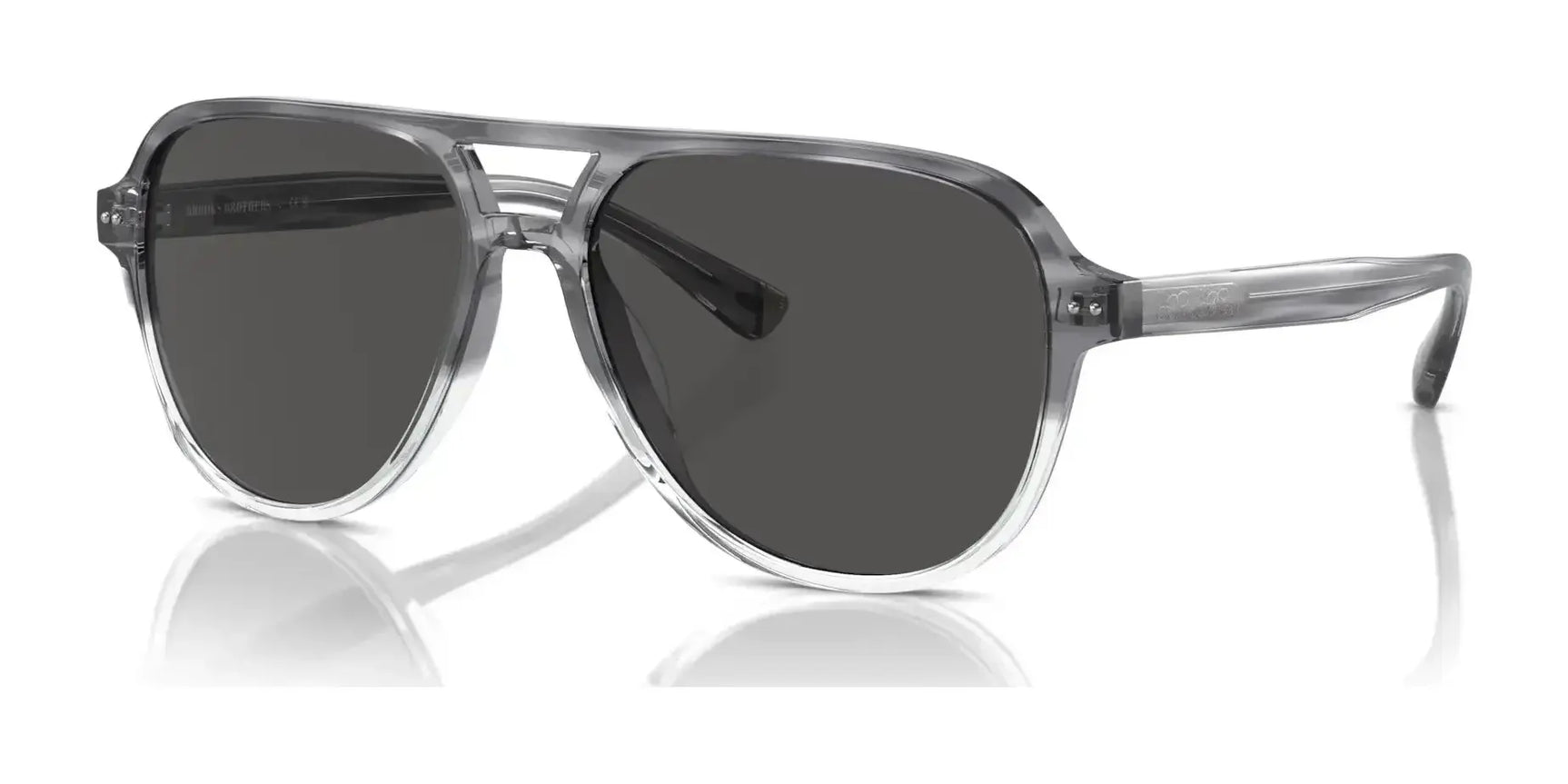 Brooks Brothers BB5053U Sunglasses Grey / Dark Grey Solid Brooks Brothers BB5053U Sunglasses Grey / Dark Grey Solid