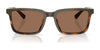 Brooks Brothers BB5058U Sunglasses | Size 56 / Black/Tortoise / Dark Grey Solid (3N 10%) №611787