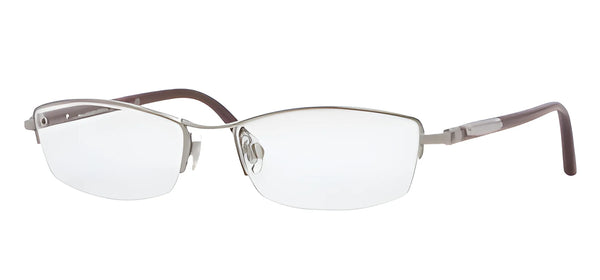 Burberry BE1197 Eyeglasses / Mauve Silver / Size M