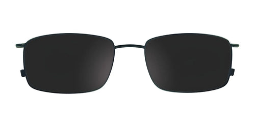 Cargo C5018 Eyeglasses with Clip-on Sunglasses / Size 54 / Matt Black