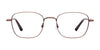 Cargo C5045 Eyeglasses with Clip-on Sunglasses | Size 53 / Satin Brown