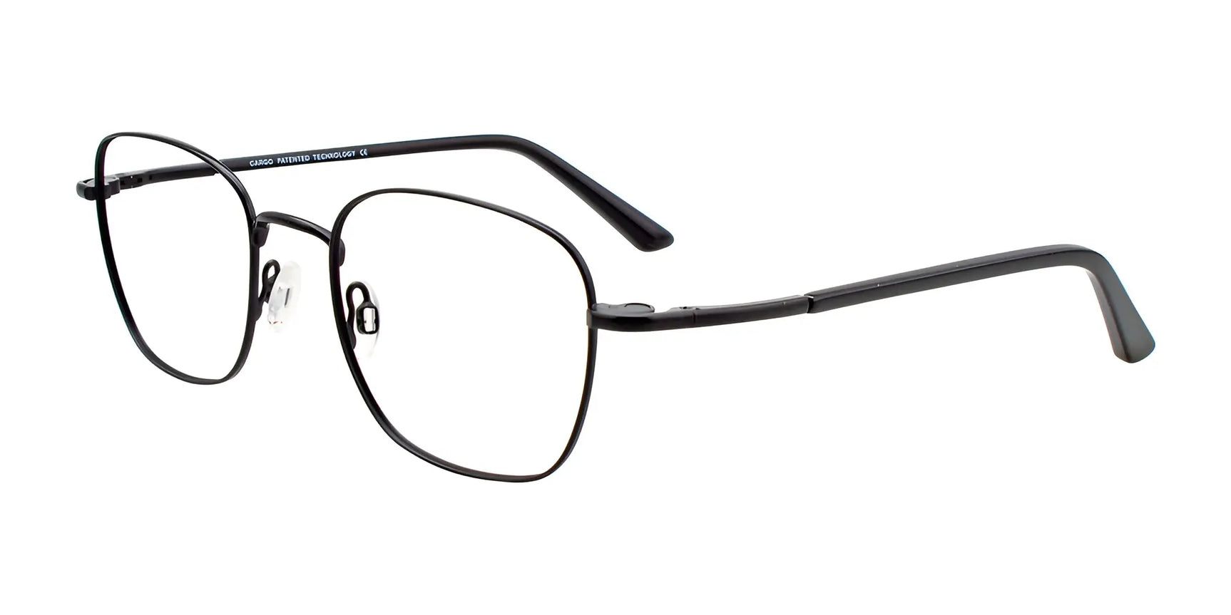 Cargo C5045 Eyeglasses with Clip-on Sunglasses Satin Black Cargo C5045 Eyeglasses with Clip-on Sunglasses Satin Black