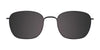 Cargo C5045 Eyeglasses with Clip-on Sunglasses | Size 53 / Satin Brown