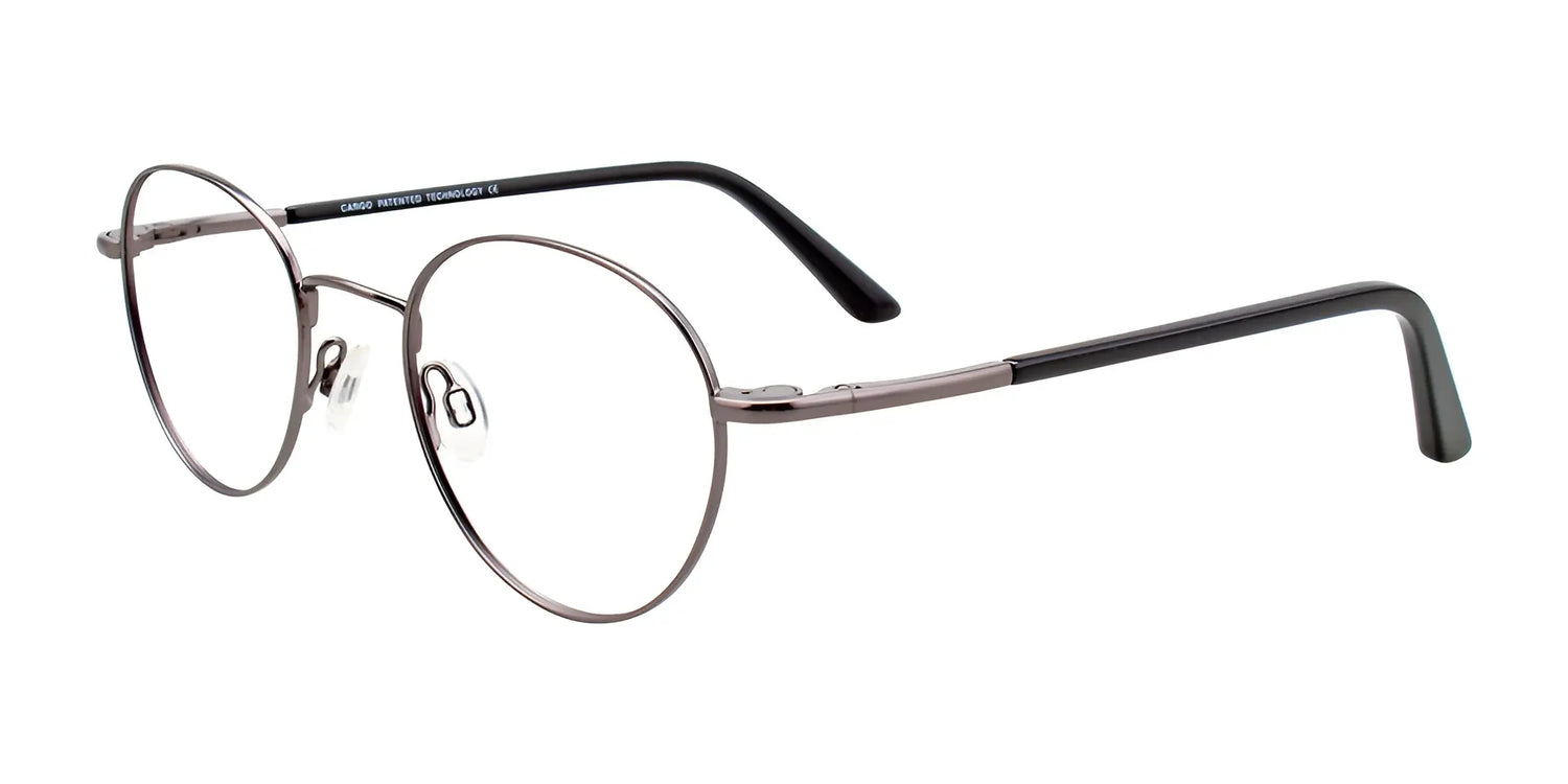 Cargo C5047 Eyeglasses with Clip-on Sunglasses Satin Dark Grey Cargo C5047 Eyeglasses with Clip-on Sunglasses Satin Dark Grey