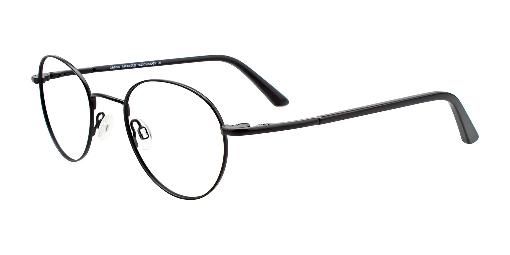 Cargo C5047 Eyeglasses with Clip-on Sunglasses Satin Black Cargo C5047 Eyeglasses with Clip-on Sunglasses Satin Black