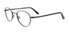 Cargo C5047 Eyeglasses with Clip-on Sunglasses | Size 49 / Satin Black