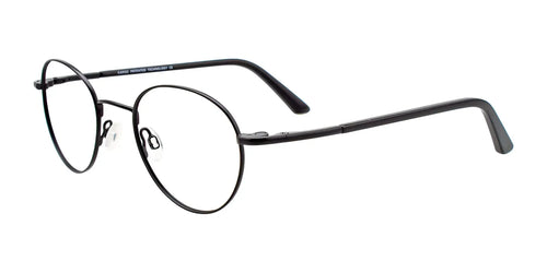 Cargo C5047 Eyeglasses with Clip-on Sunglasses / Size 49 / Satin Black