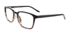Cargo C5052 Eyeglasses with Clip-on Sunglasses | Size 53 / Black & Black Marbled