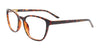 Cargo C5053 Eyeglasses with Clip-on Sunglasses | Size 50 / Demi Amber