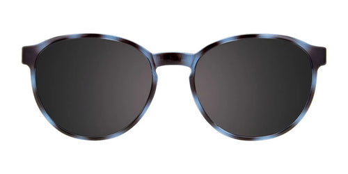Cargo C5058 Eyeglasses with Clip-on Sunglasses / Size 49 / Crystal