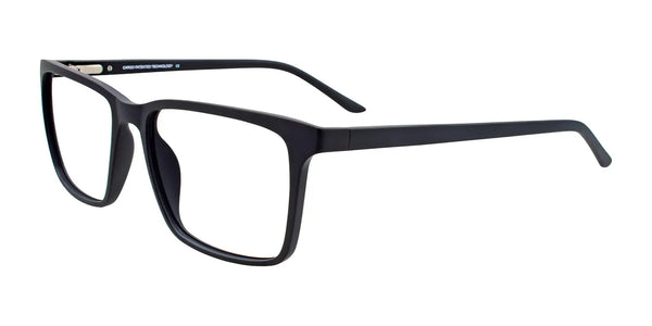 Cargo C5059 Eyeglasses with Clip-on Sunglasses | Size 56 / Matt Black