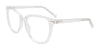 Cargo C5060 Eyeglasses with Clip-on Sunglasses | Size 53 / Crystal