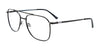 Cargo C5504 Eyeglasses with Clip-on Sunglasses | Size 57 / Matt Black