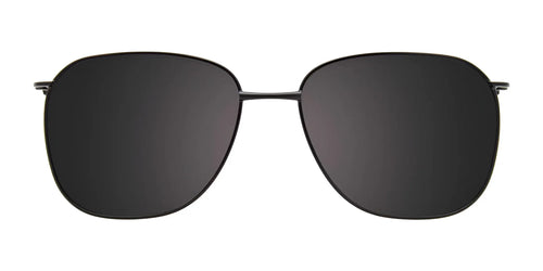 Cargo C5504 Eyeglasses with Clip-on Sunglasses / Size 57 / Matt Black