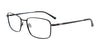 Cargo C5505 Eyeglasses with Clip-on Sunglasses | Size 58 / Matt Black