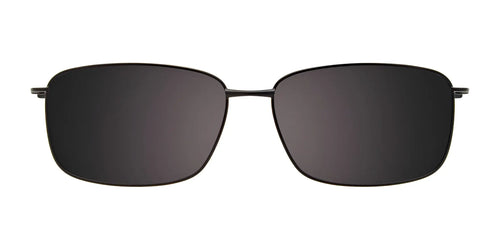Cargo C5505 Eyeglasses with Clip-on Sunglasses / Size 58 / Matt Black