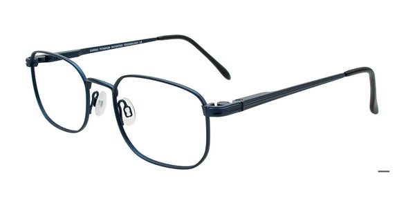 Cargo C5506 Eyeglasses with Clip-on Sunglasses | Size 52 / Dark Blue