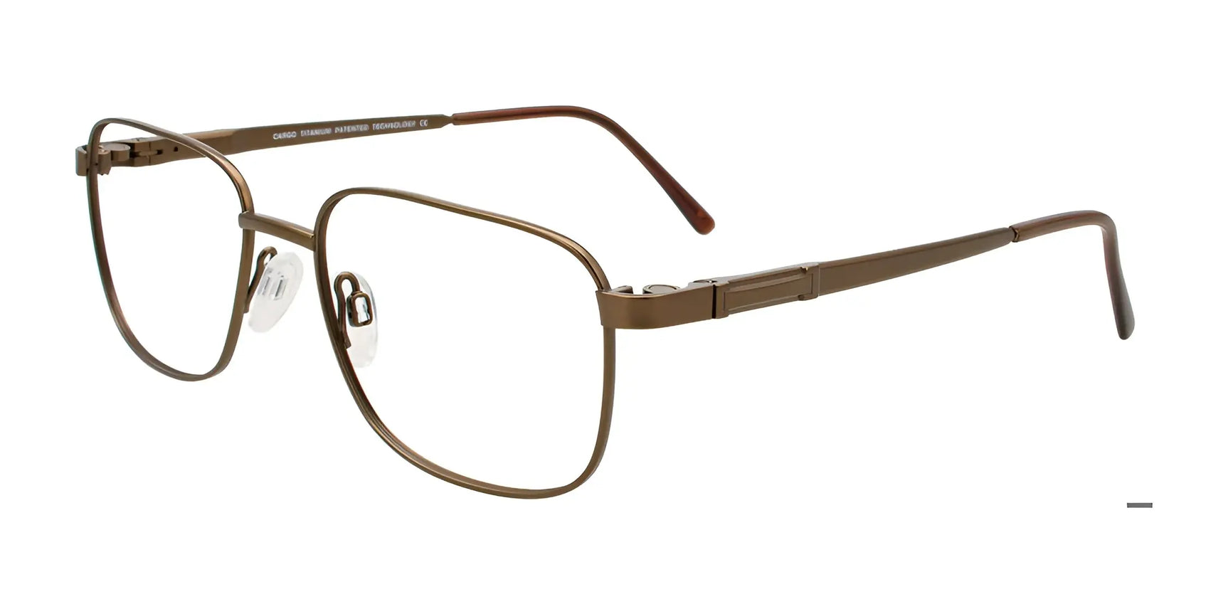 Cargo C5507 Eyeglasses with Clip-on Sunglasses Brown Cargo C5507 Eyeglasses with Clip-on Sunglasses Brown