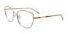 Cargo C5510 Eyeglasses with Clip-on Sunglasses | Size 53 / Bronze & Silver