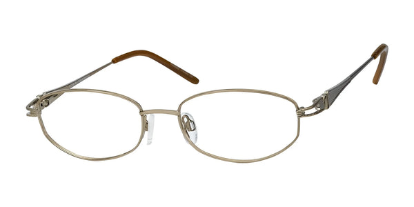 Casino Eyewear A128 Eyeglasses | Size 52 / Coffee