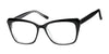 Casino Eyewear BIANCA Eyeglasses | Size 52 / Black/Crystal