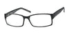 Casino Eyewear CLINT Eyeglasses | Size 60 / Black/Crystal