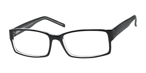Casino Eyewear CLINT Eyeglasses | Size 60 / Black/Crystal