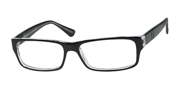 Casino Eyewear DAVID Eyeglasses | Size 57 / Black/Crystal