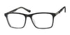 Casino Eyewear ISAAC Eyeglasses | Size 54 / Black/Crystal