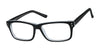 Casino Eyewear TRAVIS Eyeglasses | Size 51 / Matte Black/Crystal