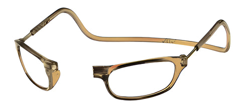 Clic Readers ORIGINAL Eyeglasses / Amber / +3.00