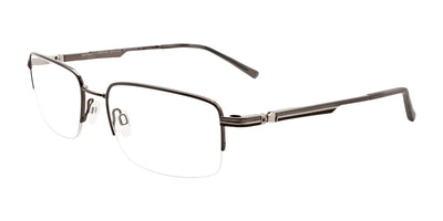 Clip & Twist CT214 Eyeglasses with Clip-on Sunglasses | Size 57