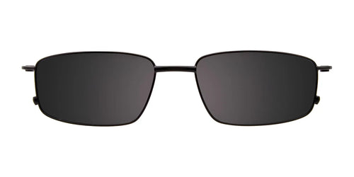 Clip & Twist CT227 Eyeglasses with Clip-on Sunglasses / Size 52 / Matt Black