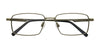 Clip & Twist CT236 Eyeglasses with Clip-on Sunglasses | Size 52 / Matt Brown