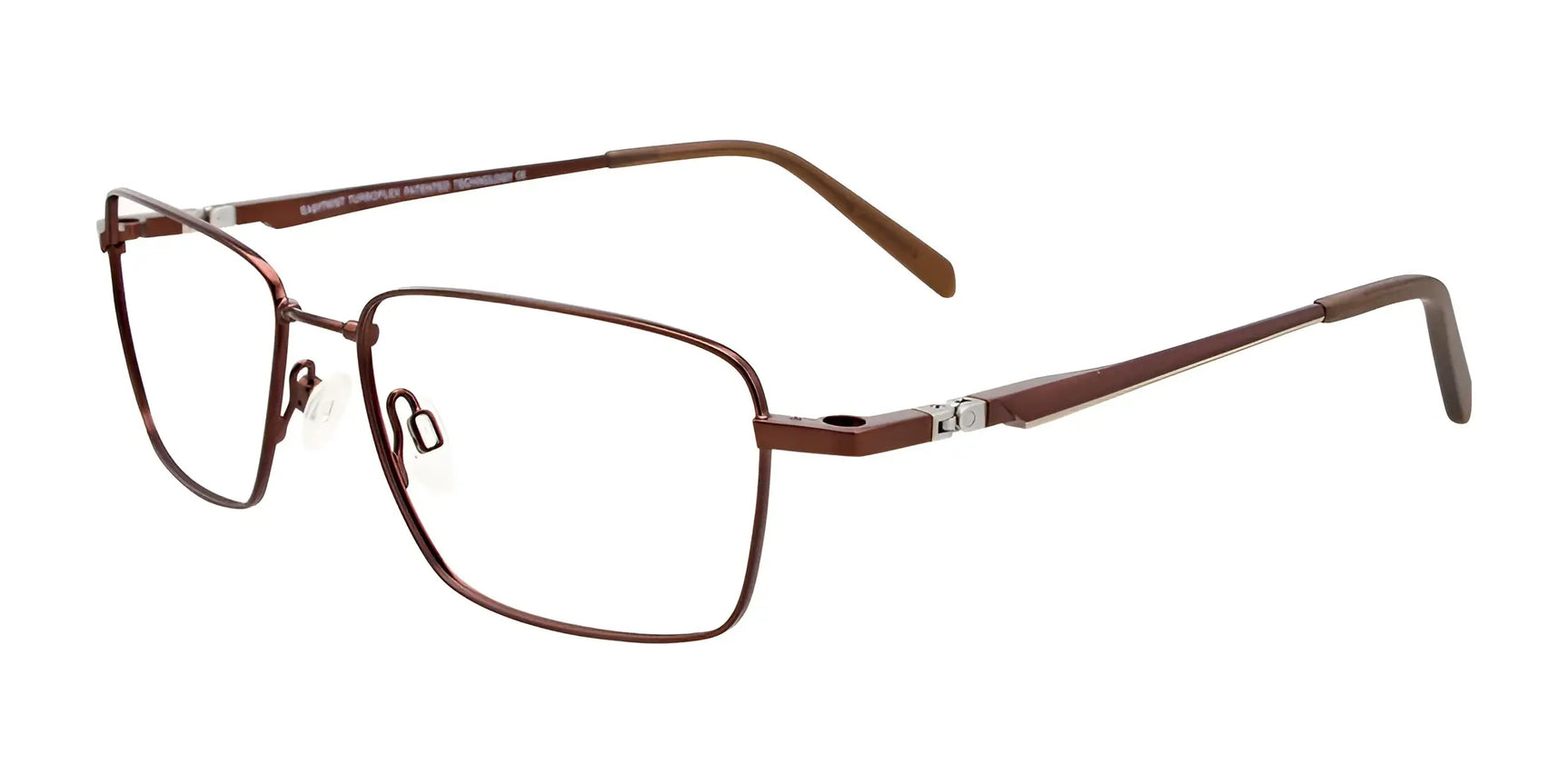 Clip & Twist CT257 Eyeglasses with Clip-on Sunglasses Satin Dark Brown Clip & Twist CT257 Eyeglasses with Clip-on Sunglasses Satin Dark Brown